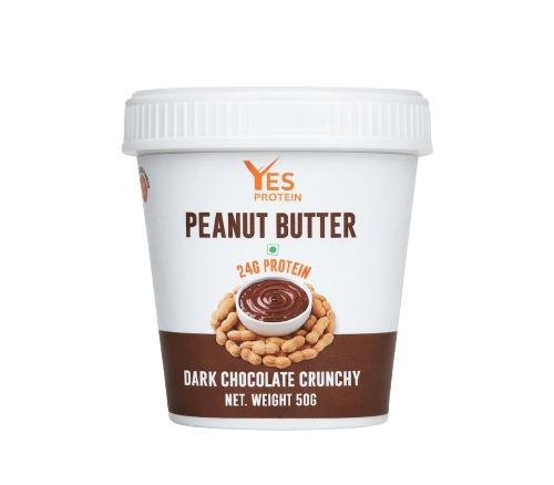 Dark Chocolate Crunchy Peanut butter Front 50G