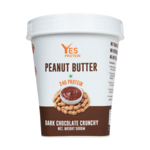 Dark Chocolate Crunchy Peanut butter Front 500G